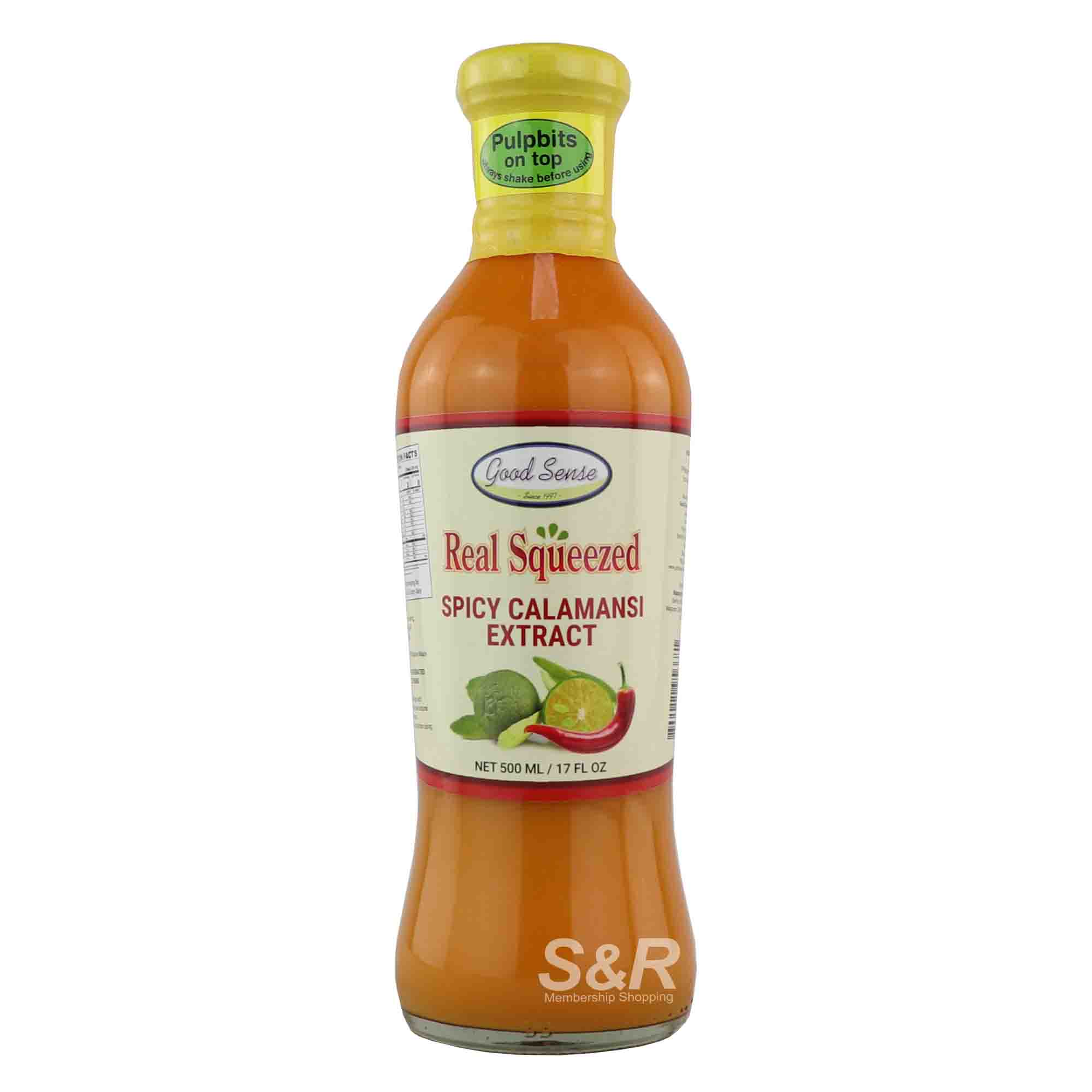 Good Sense Real Squeezed Spicy Calamansi Extract 500mL